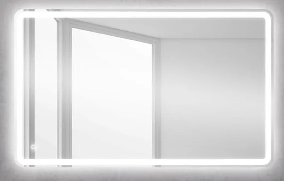 BELBAGNO Vittoria Зеркало со встроенным светильником и сенсорным выключателем SPC-MAR-1000-600-LED-TCH, 12W, 220-240V АТЕЛЬЕ ВАННОЙ КОМНАТЫ. САМАРА