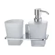 WasserKRAFT Leine K-5089 Держатель стакана и дозатора АТЕЛЬЕ ВАННОЙ КОМНАТЫ. САМАРА