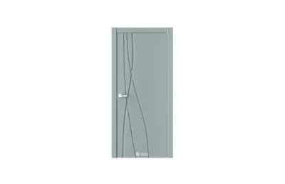 Palitra P17 Лунный RAL7042 7 ДВЕРЕЙ