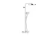 Душевая система Hansgrohe Raindance Select S 240 2 jet Showerpipe хром/белый 27129400 АКВАМЕТРИЯ