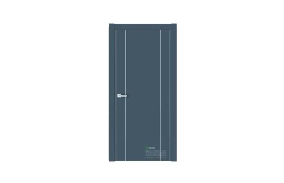 Межкомнатная дверь Urban U22 RAL5008 7 ДВЕРЕЙ