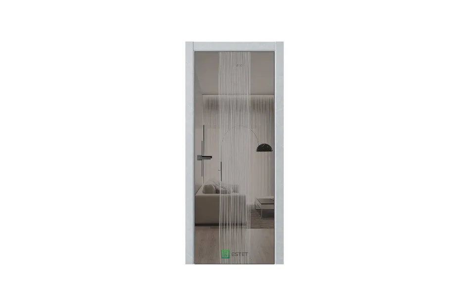 URBAN US4S Мрамор морена Зеркало-графит rain 7 ДВЕРЕЙ