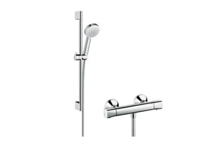 Душевая система внешнего монтажа Hansgrohe Combi Crometta 100 Vario 27030400 АКВАМЕТРИЯ