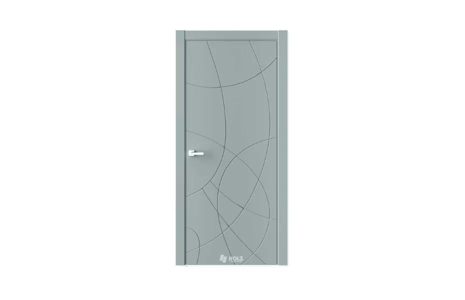 Palitra P12 Лунный RAL7042 7 ДВЕРЕЙ