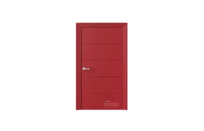 Межкомнатная дверь Perfect P2 RAL3002 7 ДВЕРЕЙ