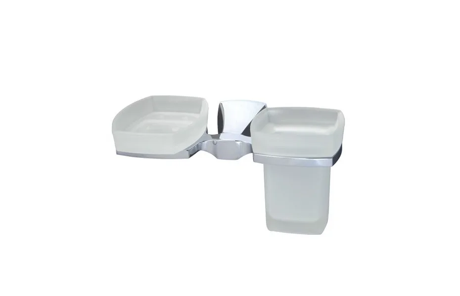 WasserKRAFT Wern K-2526 Держатель стакана и мыльницы АТЕЛЬЕ ВАННОЙ КОМНАТЫ. САМАРА