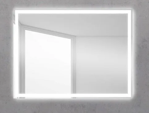 BELBAGNO Зеркало со встроенным светильником и кнопочным выключателем, 12W, 220-240V, 500x30x600 АТЕЛЬЕ ВАННОЙ КОМНАТЫ. САМАРА