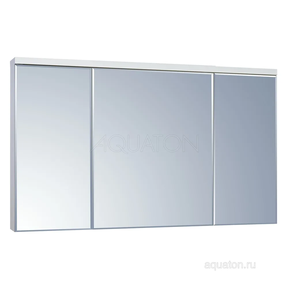 AQUATON Брук 120 Зеркальный шкафчик АТЕЛЬЕ ВАННОЙ КОМНАТЫ. САМАРА
