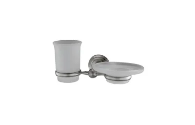 WasserKRAFT Ammer K-7026 Держатель стакана и мыльницы АТЕЛЬЕ ВАННОЙ КОМНАТЫ. САМАРА