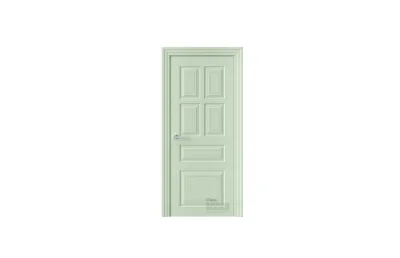 Межкомнатная дверь Novella N16 Деко RAL6019 7 ДВЕРЕЙ