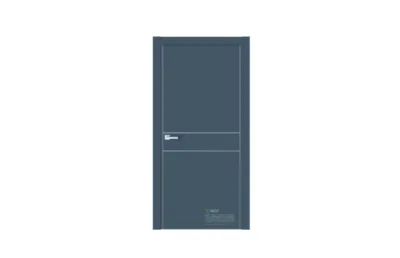 Межкомнатная дверь Urban U20 RAL5008 7 ДВЕРЕЙ