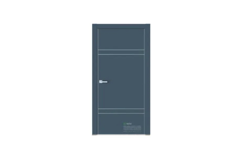 Межкомнатная дверь Urban U25 RAL5008 7 ДВЕРЕЙ