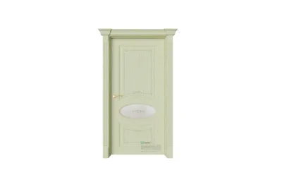 Межкомнатная дверь Provence Флоранж 2 Деко Олива золотая стекло 7 ДВЕРЕЙ