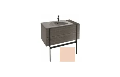 Тумба с раковиной Jacob Delafon Nouvelle Vague 100 см EB3031-M70 телесный матовый МОСПЛИТКА