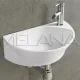 7717 Раковина 45х30 подвесная MELANA (Россия-Китай) АКВАРИУМ