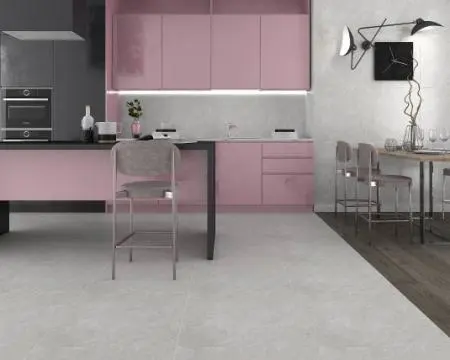 Zircon Керамогранит светло-серый обрезной 59,50x59,50 LAPARET