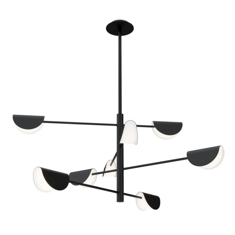 Люстра на штанге Maytoni Technical Mollis MOD126PL-08B MAYTONI
