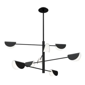 Люстра на штанге Maytoni Technical Mollis MOD126PL-08B MAYTONI