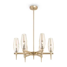 Люстра на штанге Maytoni Lita H002PL-06G MAYTONI