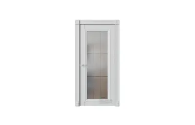 Межкомнатная дверь Multistage MS R2 Ясень грау стекло 3 7 ДВЕРЕЙ