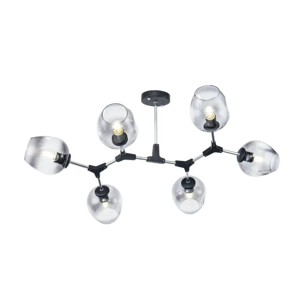 Люстра на штанге Freya Desi FR5006CL-06B MAYTONI