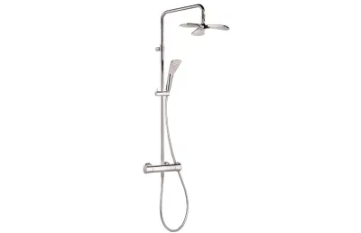 KLUDI Dual shower sysytem с термостатом, душевая программа Fizz АТЕЛЬЕ ВАННОЙ КОМНАТЫ. САМАРА