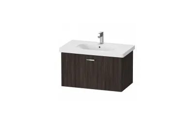 Тумба с раковиной Duravit Xbase 80 см XB607105353 каштан темный МОСПЛИТКА