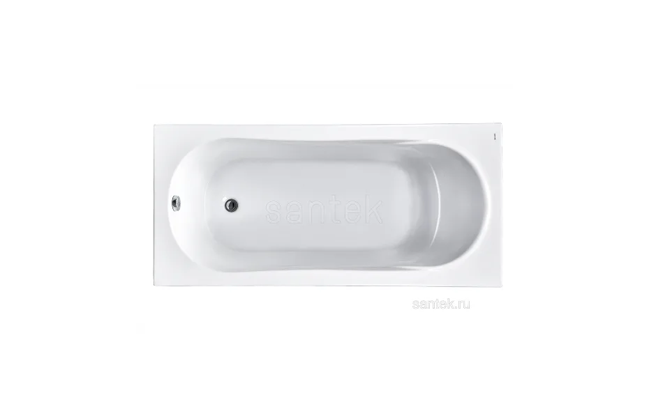 SANTEK Casablanca XL 170х80 Ванна акриловая прямоугольная АТЕЛЬЕ ВАННОЙ КОМНАТЫ. САМАРА