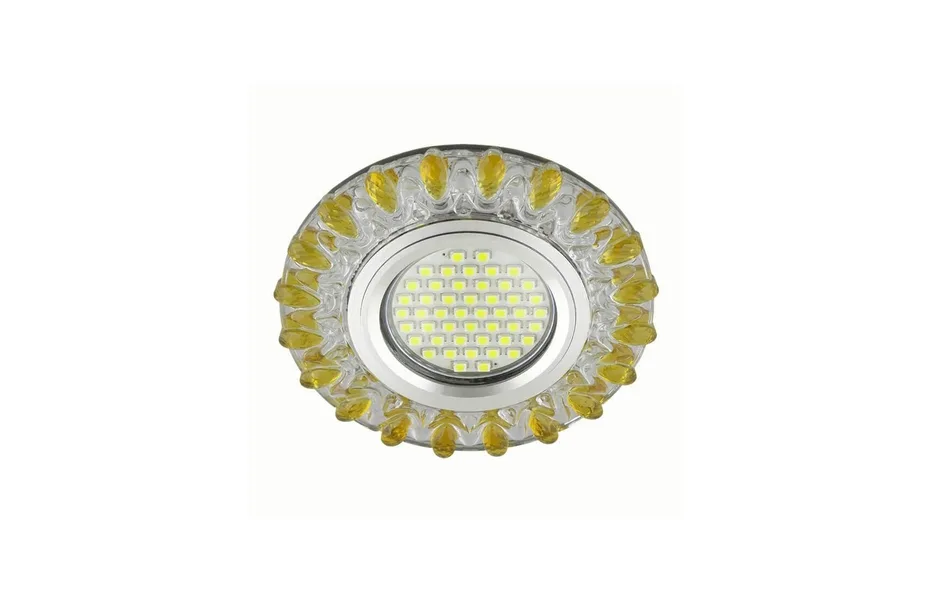 ВСТРАИВАЕМЫЙ СВЕТИЛЬНИК FAMETTO LUCIOLE DLS-L148 GU5.3 GLASSY/GOLD MNOGOROZETOK - МНОГОРОЗЕТОК