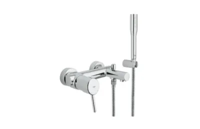 Смеситель для ванны Grohe Concetto с душевым гарнитуром 32212001 АКВАМЕТРИЯ