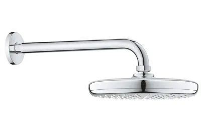 GROHE Tempesta 210 Верхний душ + душевой кронштейн 286 мм (28576000), 9.5 л/мин АТЕЛЬЕ ВАННОЙ КОМНАТЫ. САМАРА