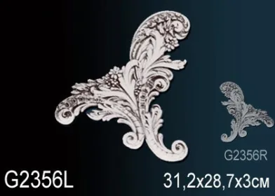 ЛЕПНОЙ ДЕКОР ПЕРФЕКТ G2356L ПРАЙМ ДЕКОР