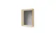 Зеркало Raval Frame Fra.02.60/W-DS, 60 см, с подсветкой, дуб сонома МОСПЛИТКА