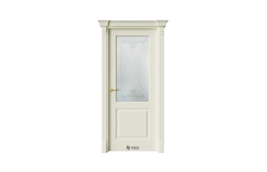 Elite EL4F RAL1013 стекло 1 7 ДВЕРЕЙ