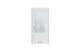 Deloress DL4 RAL9003 стекло 2 7 ДВЕРЕЙ