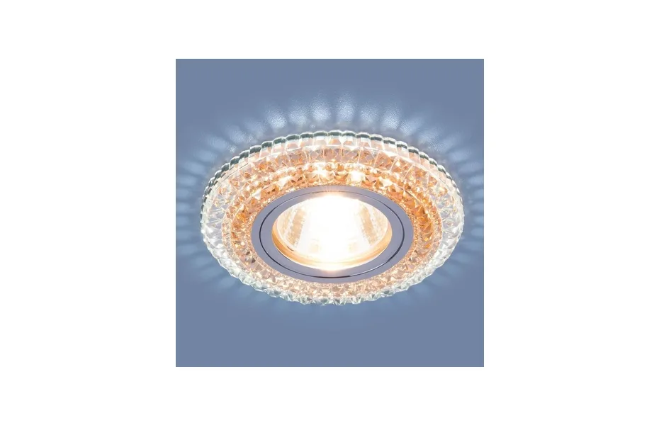 ВСТРАИВАЕМЫЙ СВЕТИЛЬНИК ELEKTROSTANDARD 2193 MR16 CL/OR ПРОЗРАЧНЫЙ/ОРАНЖЕВЫЙ 4690389098871 MNOGOROZETOK - МНОГОРОЗЕТОК