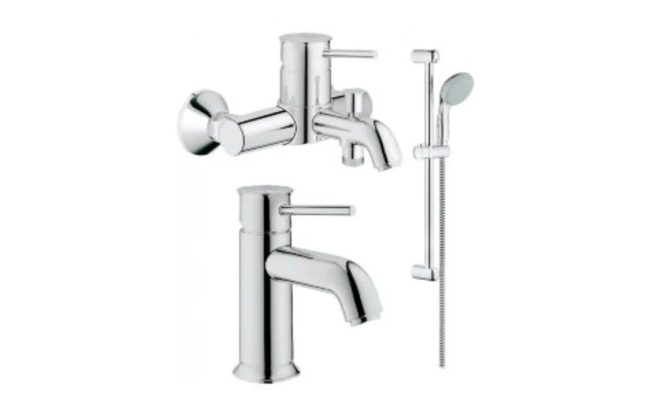 Набор для ванны 3 в 1 Grohe BauClassic 124404 АКВАМЕТРИЯ