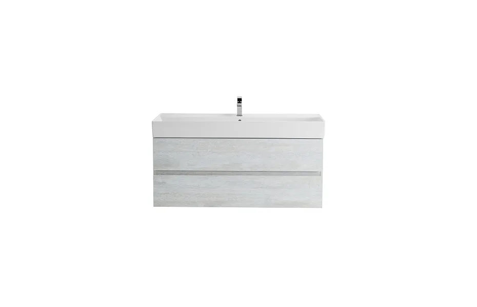 Тумба с раковиной Cezares Molveno 46 120 см MOLVENO 46-120-2C-SO-LB legno bianco МОСПЛИТКА