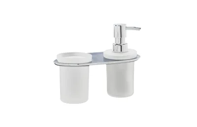 WasserKRAFT Kammel K-8389 Держатель стакана и дозатора АТЕЛЬЕ ВАННОЙ КОМНАТЫ. САМАРА