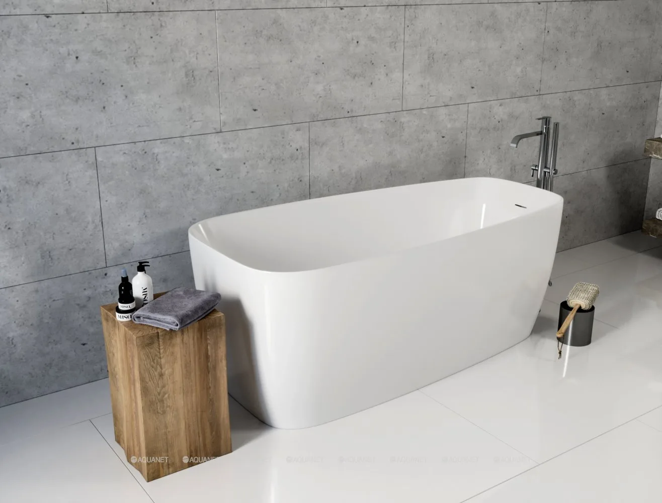 Акриловая ванна Aquanet Family Trend 170x78 90778 Gloss Finish ООО ФИРМА САНТЕХНИКА