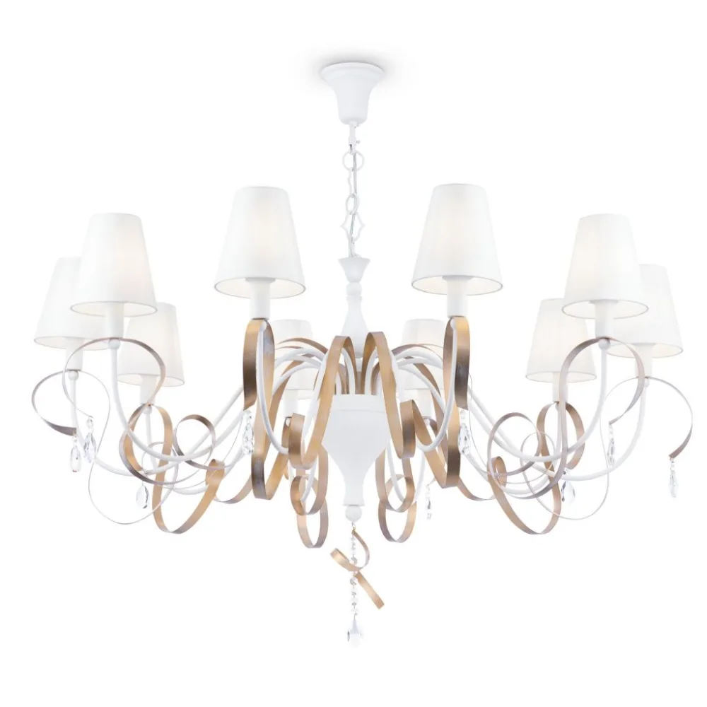 Подвесная люстра Maytoni Intreccio ARM010-10-W MAYTONI