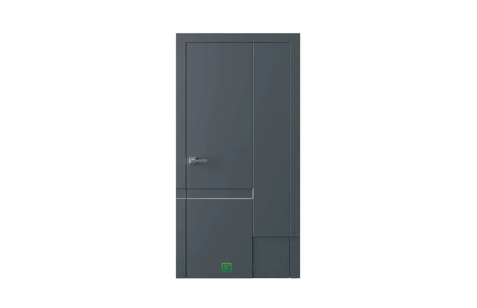 Межкомнатная дверь PV 5 RAL7016 7 ДВЕРЕЙ