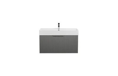 Тумба с раковиной Cezares Premium 90 см 55444 grigio nuvola МОСПЛИТКА