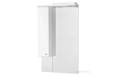 AQUATON Домус 65 Зеркальный шкафчик АТЕЛЬЕ ВАННОЙ КОМНАТЫ. САМАРА