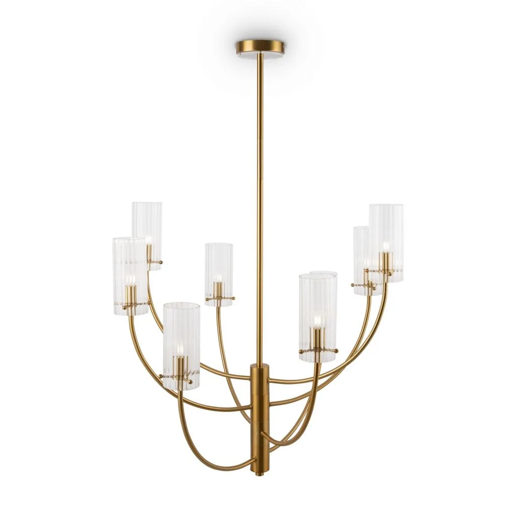 Люстра на штанге Maytoni Arco MOD223PL-08BS MAYTONI