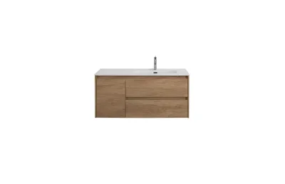 Тумба с раковиной BelBagno Kraft 100 см KRAFT-1000-2C-1A-SO-RNN-R rovere nebrasca nature МОСПЛИТКА