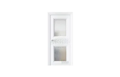 Межкомнатная дверь Novella N27 RAL9003 стекло 7 ДВЕРЕЙ