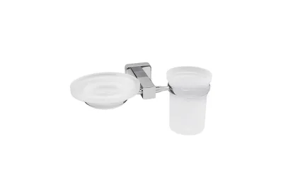 WasserKRAFT Lippe K-6526 Держатель стакана и мыльницы АТЕЛЬЕ ВАННОЙ КОМНАТЫ. САМАРА