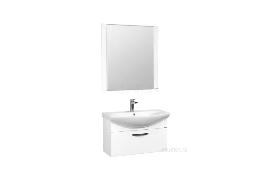 AQUATON Aria 80 Зеркало АТЕЛЬЕ ВАННОЙ КОМНАТЫ. САМАРА