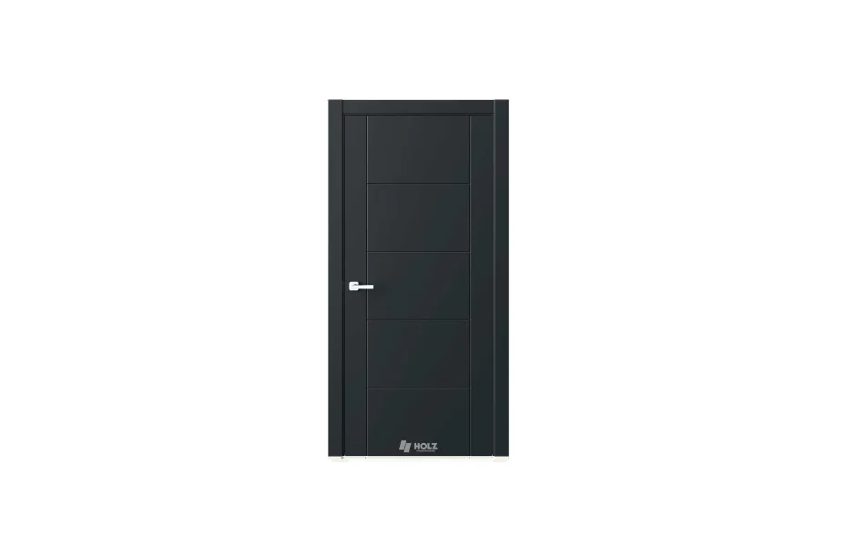 Palitra P3 Черный RAL9005 7 ДВЕРЕЙ